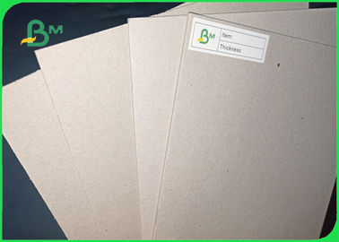 Thickness 1.5mm - 2.5mm Good Hardness Stiffness Grey Cardboard In Sheets