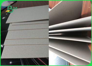 High Stiffness Chipboard 800gsm 900gsm Recycled Grey Board For Photo Frames