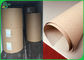 Smooth Surface 300GSM Brown Kraft Paper Roll For Making Pizza Box