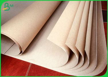 Smooth Surface 300GSM Brown Kraft Paper Roll For Making Pizza Box