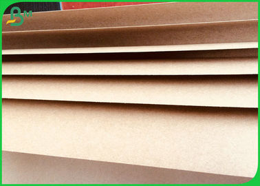 Smooth Surface 300GSM Brown Kraft Paper Roll For Making Pizza Box