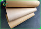 200gsm Pure Wood Pulp Smooth  Clean Sufface Brown Kraft Paper In Roll