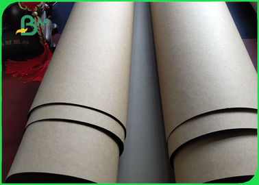 High stiffness 200 250 300GSM White Grey Brown Kraft Paper For Paper Packing