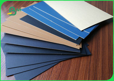 1mm 1.5mm 2mm Grey Chipboard Paper Sheets Black Laminated Grey Board