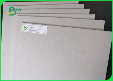 1mm 1.5mm Grey Chipboard Paper For Carton Box Two - Side Smooth 64 * 90cm