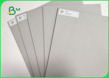 FSC 1MM 1.3MM 1.5MM 2MM Grey Cardboard Sheets / Grey Chip Card Board 800GSM - 1400GSM Differnent Size