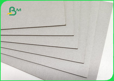 FSC 1MM 1.3MM 1.5MM 2MM Grey Cardboard Sheets / Grey Chip Card Board 800GSM - 1400GSM Differnent Size