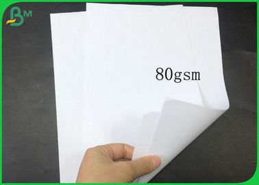 70GSM White Uncoated Woodfree Printing Paper Roll For Notebook Material