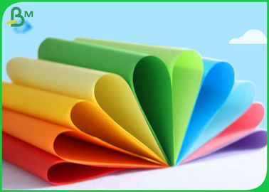 80GSM Red Color Green Color Uncoated Woodfree Paper For DIY Origami