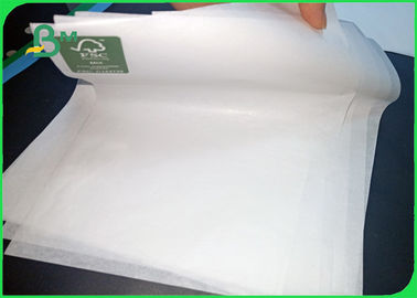 Food Grade High Temperature Resistance 45 &amp; 50gram MG White Kraft Paper In Roll