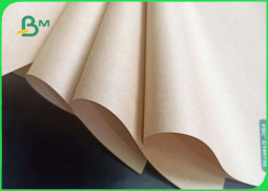 80gsm High Bursting Resistance Food Grade Brown Kraft Paper For Food Packing