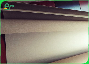 Recycled Bobina De Papel Kraft 110 - 220gsm Moisture Proof For Packaging
