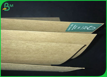 Great Stiffness 250gsm - 400gsm Brown Kraft Board For Packages