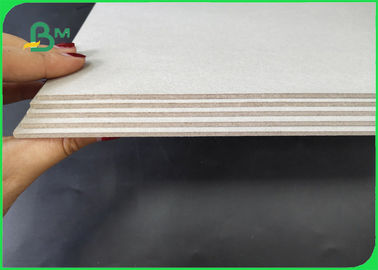 1.28MM 2MM 3MM Grey Color Chipboard 4 Sides Smooth Thick Customized Can Trim