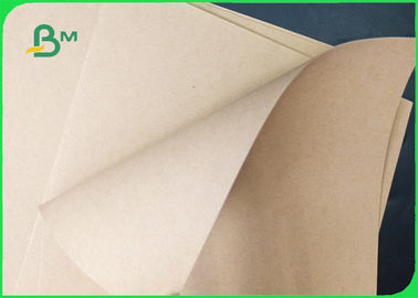 250 / 300 / 300gsm Good Strenght Surface Glossy Kraft Paper Roll For Packing