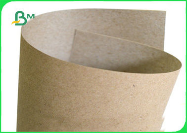 250 / 300 / 300gsm Good Strenght Surface Glossy Kraft Paper Roll For Packing