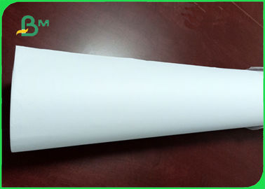 Size 36 × 150 No Static Adsorption Smooth 80g Plotter Paper For Canon Plotter Printer