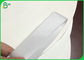 Food Grade 32mm 44mm width 28gsm White Kraft Rolls For Straw Wrapping Paper