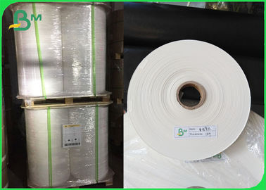 White Kraft Paper Roll 28gsm Food Grade Wrapping Paper 25mm Width