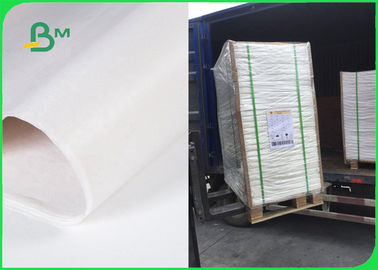 35gsm 40gsm Food Grade White MG Bleached kraft Paper For Sugar Bag 500mm