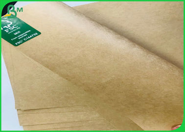 Sheets 40gsm To 400gsm Virgin Craft Paper Uncoated Brown Kraft Board For Box Or Bags