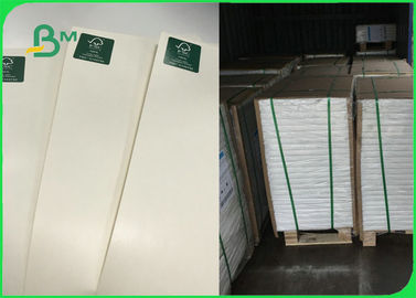 100 % Virgin Wood Pulp Food Grade PE Coated Paper FDS SGS White Customized