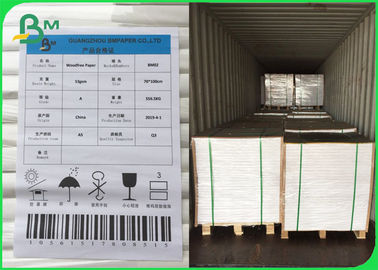 UWF Uncoated Woodfree Paper 100gsm 120gsm OBA Free In Sheets