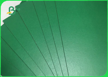 Green Colored Book Binding Board Good Stiffness For Folder Customized