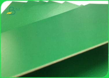 Green Colored Book Binding Board Good Stiffness For Folder Customized