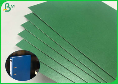 1.2mm 1.5mm 1.8mm Solid Smooth Thick Green Paper Cardboard For Book Binding