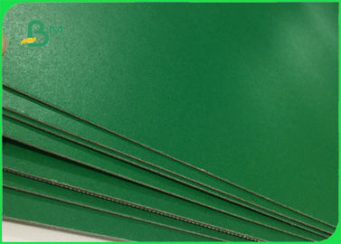 FSC Certificate Colored Green Book Binding Board Good Stiffness  Customized