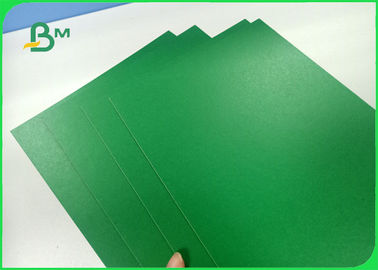 470gsm / 1.2mm Good Breakage Resistance Green Color Book Binding Board For Folder