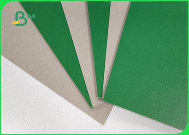 Grade AAA Green Chip Board Thickness 2MM One Side Green One Side Grey