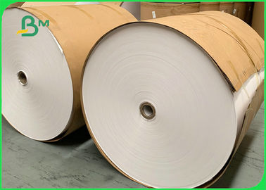 Food Grade Bleached White Kraft Paper Roll For Meat Package 60gsm 70gsm