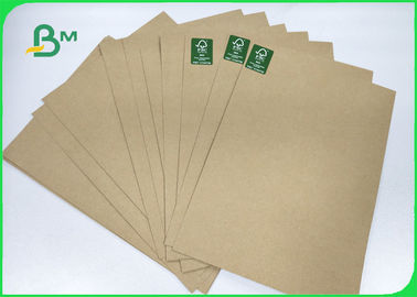 FSC &amp; EU 110 -220gsm Test Liner Board Sheet 70 * 100cm Recycled Pulp Sample Free