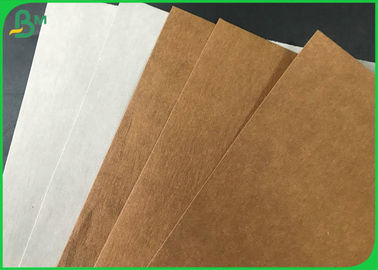 0.3MM TO 0.8MM Washable Kraft Paper Fabric / Biodegradable Paper In Roll