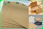 110gsm To 220gsm Recycled Brown Kraft Liner Paper Board Sheet FDA EU FSC