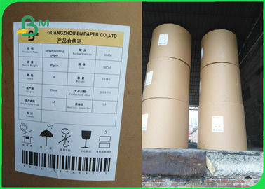 70gsm 80gsm 100gsm Uncoated Offset Paper For Books High smoothness