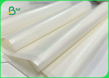 26gsm To 50gsm Greaseproof White Kraft Paper Roll FDA FSC Certified