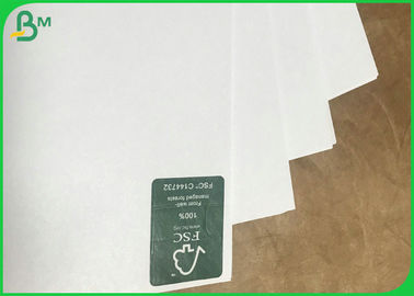 20LB 110% Whiteness Long Grain White Woodfree Paper For Offset Printing