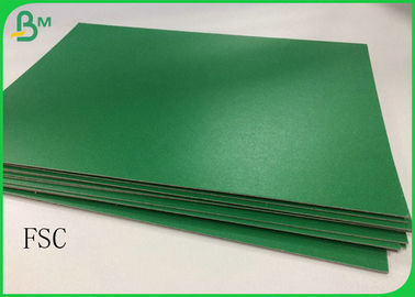 1.2MM Thick High Stiffiness Green Color Cardboard Sheets For Lever Arch File