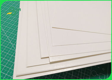 White Color Double Side C1S Cardboard For Invitation Card 1.2mm 1.5mm 72*102cm