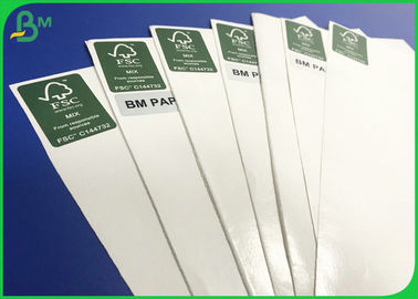 Food Grade 300gram 350gram One Side PE Coated Paper For Making Food Boxes