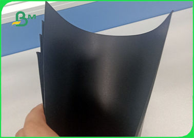 FSC &amp; SGS Approved Good Stiffness No Flash Full Black Cardboard For Photo Frame Backplane