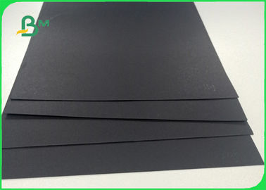 FSC &amp; SGS Approved Good Stiffness No Flash Full Black Cardboard For Photo Frame Backplane