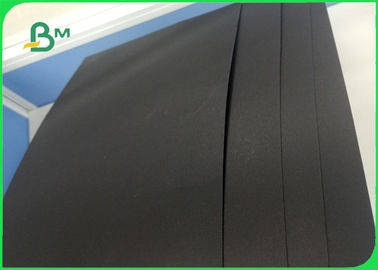 FSC & SGS Approved Good Stiffness No Flash Full Black Cardboard For Photo Frame Backplane