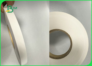 Food Grade White Straw Paper Roll Slitted For Drinking FDA FSC Certificate