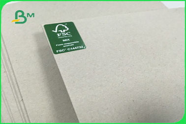 Recycled Grade A Grade AA Grey Chipboard For Book Binding Covers FSC ISO