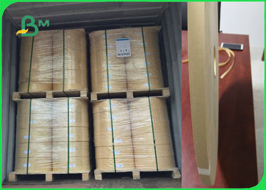 Durable Food Grade Kraft Paper For Paper Straws 100% Recyclable 60GSM 120GSM