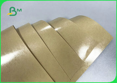 40gsm 60gsm Single Side PE Coated Kraft Paper For Food Packages Bags